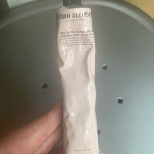 New Grown Alchemist soothing hand cream cactus flower, cedar wood atlas